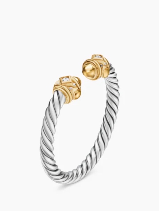 David Yurman Two-Tone RENAISSANCE® RING - Picture 2 of 7
